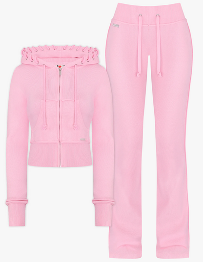 Soft Knit Tracksuit Set