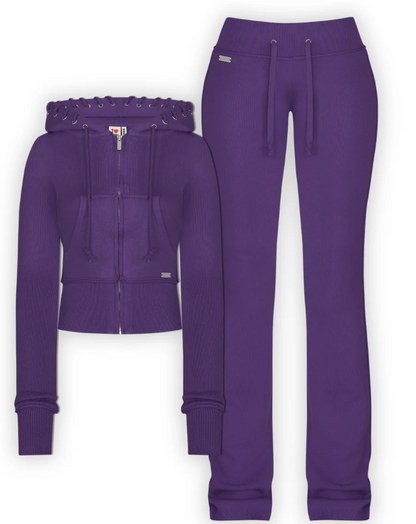 Soft Knit Tracksuit Set